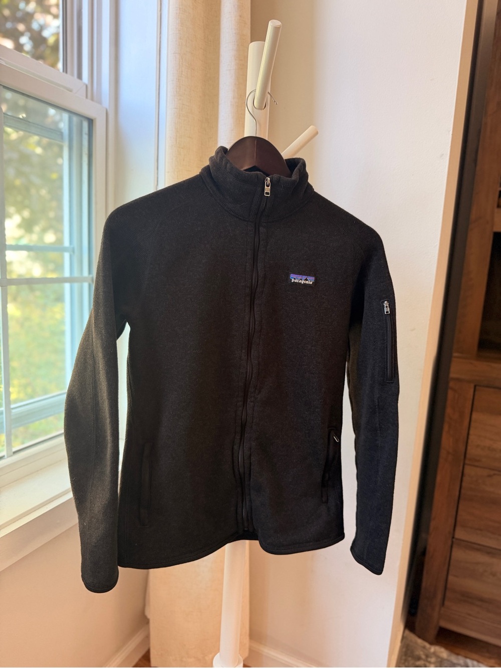Patagonia Black Full-Zip Fleece Jacket